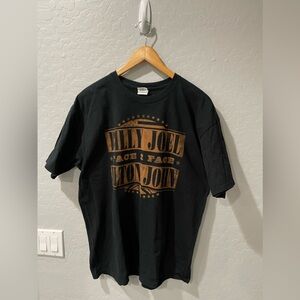 2009 Billy Joel Elton John “Face 2 Face”‎ Tour Shirt Large